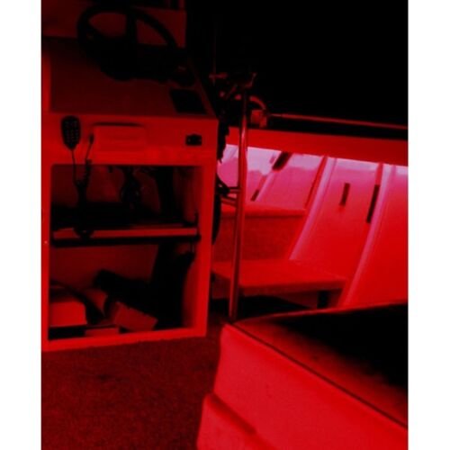 4-12" Red Car Truck Bike Rv Boat 15 LED Under Glow Waterproof Light Bulb Strips