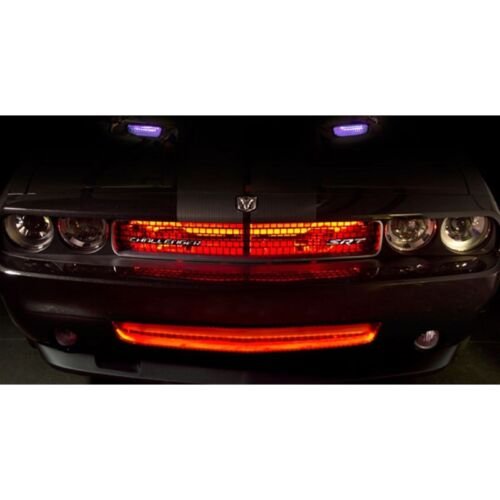 4 12" Red Car Truck Rv Grill Hood 15 LED Under Glow Waterproof Light Bulb Strips