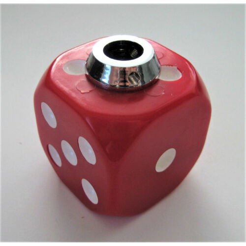 Red Dice Gear Shift Knob Lever Handle Column Floor Shifter Hot Rat Street Rod