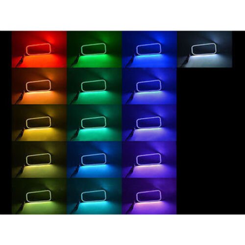 05-07 Ford F-250 Multi-Color Changing LED RGB SMD Halo Upper Headlight Rings Set