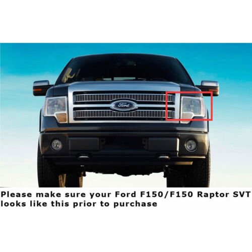 09-14 Ford F-150 Multi-Color Changing Shift LED RGB Headlight Halo Ring M7 Set