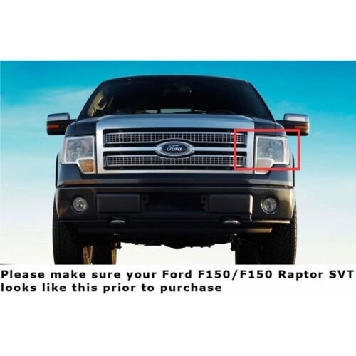 2009-2014 Ford F-150 Multi-Color Changing Shift LED RGB Headlight Halo Ring Set