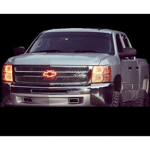 Chevy Bowtie Emblem Multi-Color LED RGB Halo Ring BLUETOOTH Set Chevrolet Logo