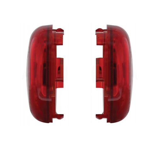 15 Red LED Rear Tail Turn Signal Lens Light 1157 Blinker Harley Motorcycle Pair