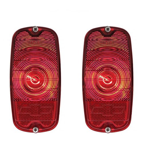 60 61 62 63 64 65 66 Chevy Fleetside GMC Truck Tail Light Lens Assembly PAIR