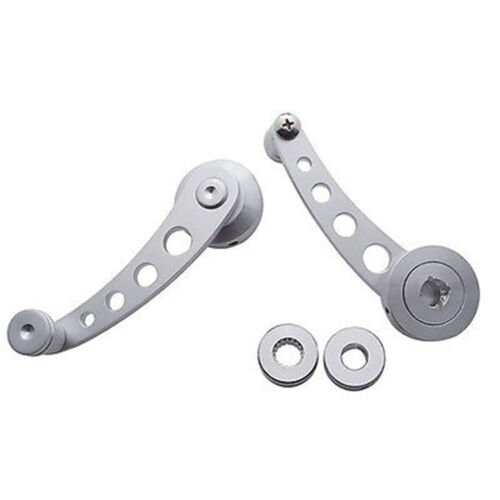 Ford Car Inside Interior Brushed Aluminum Billet Window Cranks Handles Pair 2