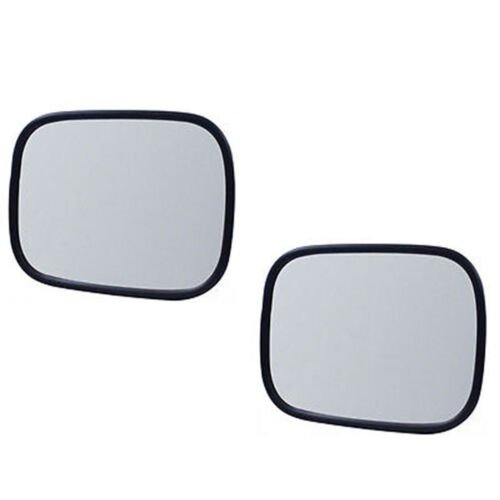 47-72 Chevy GMC Truck 6" x 8" Exterior Rectangle Black Rear View Mirror Pair