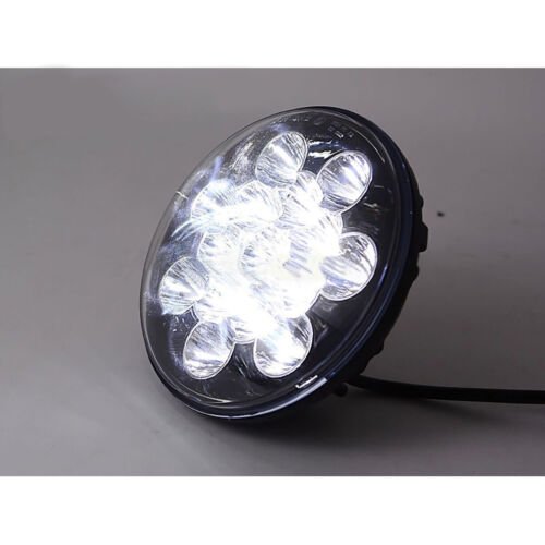 7" Motorcycle Black HID 6000k LED Light Bulb Headlight Headlamp Fits Harley