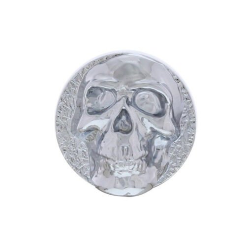 Universal Chrome Skull Dash Radio AC Heater Knob Car Truck Hot Street Rat Rod