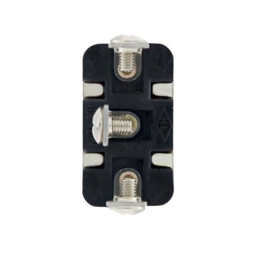 3 Pin On Off Metal Toggle Switch 10 Amp - 12 Volts D.C. DC w/ 3 Screw Terminals