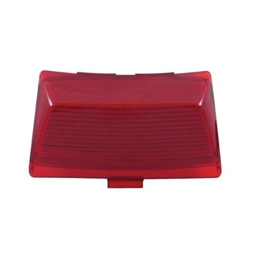 Harley Motorcycle Rear Fender Tip 8-LED Red Stop Brake Tail Light / Red Lens