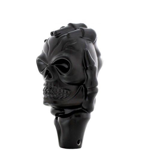 Matte Black Skull Skeleton Hand Gear Shift Knob Handle Column Floor Shifter