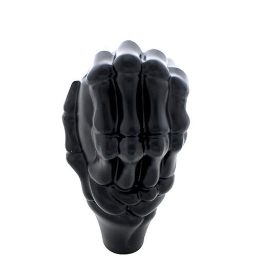 Matte Black Skull Skeleton Hand Gear Shift Knob Handle Column Floor Shifter