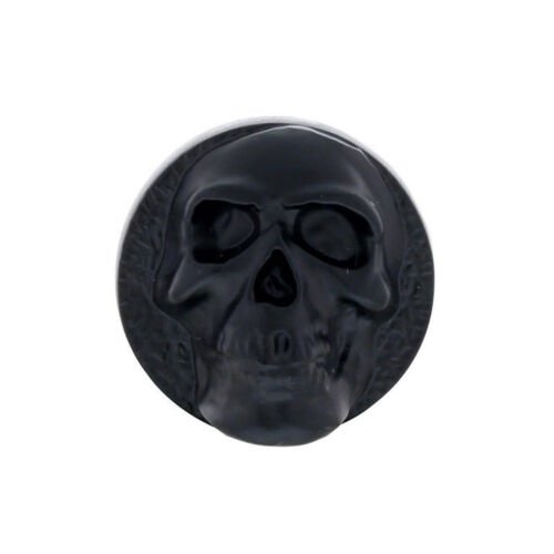 Universal Black Skull Dash Radio AC Heater Knob Car Truck Hot Street Rat Rod