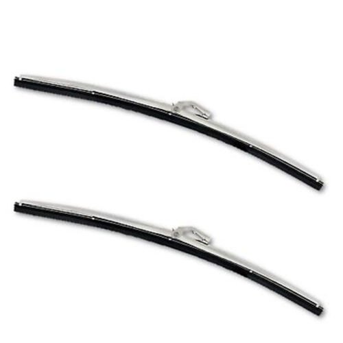 67-72 Chevy & GMC Truck 15" Polished Stainless Steel Windshield Wiper Blade Pair