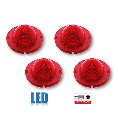 58-59-60-61-62-63-64-65-66-67 Chevy Corvette LED Tail Brake Light Lamp Lens Set