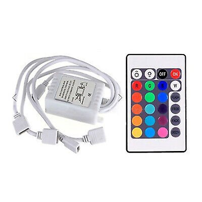 9006 27 SMD RGB Multi-Color Changing Shift Led Fog DRL Light Bulb IR Pair