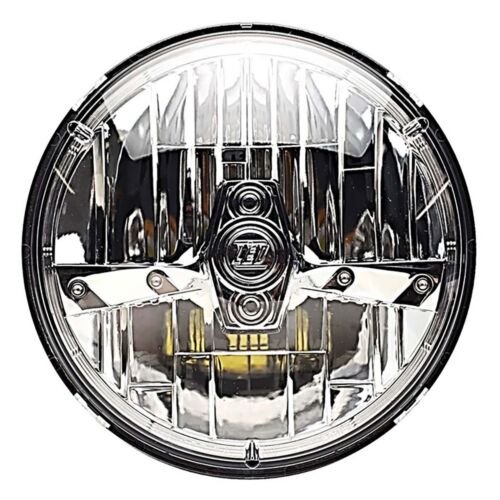 7" Motorcycle Chrome HID High Power LED Light Bulb Headlamp Headlight For Harley