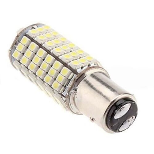 120SMD WHITE LED #1157 Tail Light Rear Brake Stop Turn Signal Lamp 12V Bulb Pair