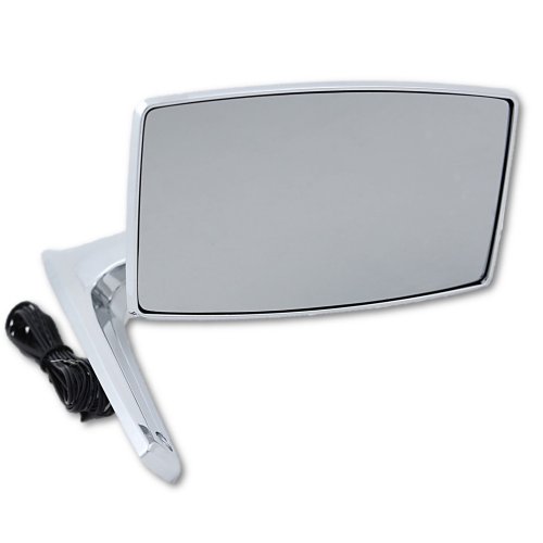 67 68 Ford Mustang Falcon Chrome Outside Exterior Side Right RH Convex Mirror