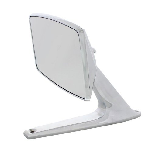 67 68 Ford Mustang Falcon Chrome Outside Exterior Side Right RH Convex Mirror