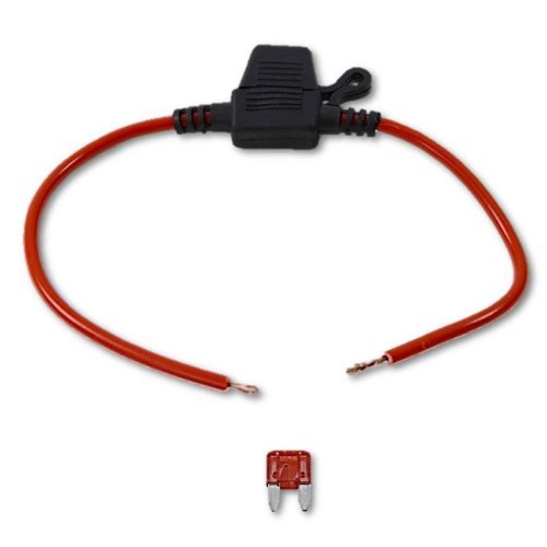 12 AWG Gauge 5-Amp ATC Blade Fuse Holder Car Waterproof Inline Wire Connector