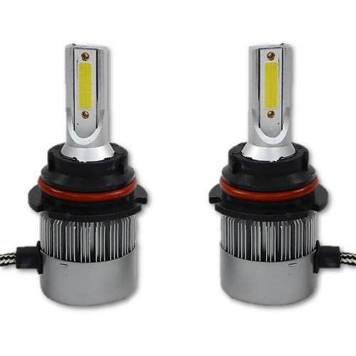 9004 HB5 C6 LED COB 6000K 36W 3800 Lumens 12V Headlight Fog Lamp Light Bulb Pair