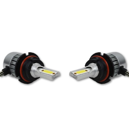 9004 HB5 C6 LED COB 6000K 36W 3800 Lumens 12V Headlight Fog Lamp Light Bulb Pair