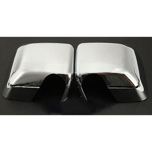 Chrome Side Rear View Mirror Cover Trim Protector PR For 2007-2018 Jeep Wrangler