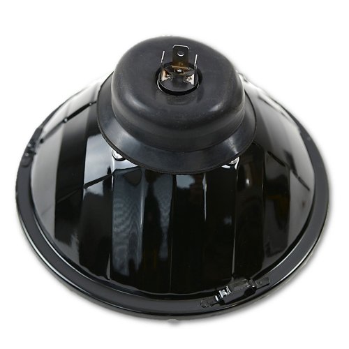 7" H6024/6014 Black Projector Crystal Clear Halogen 60W H4 Light Bulb Headlight