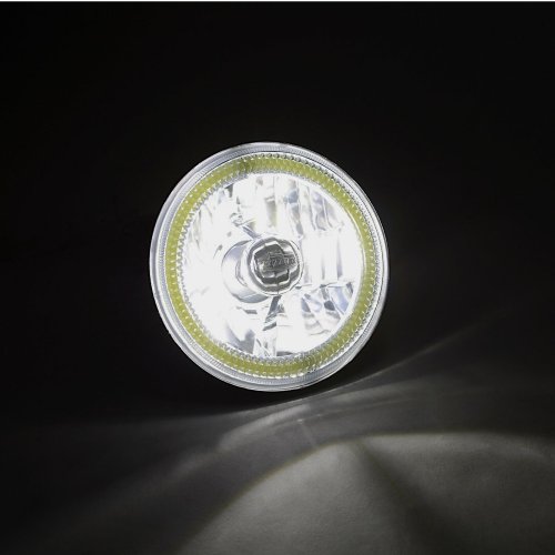 5-3/4 Motorcycle White COB SMD LED Halo Halogen H4 Light Bulb Headlight Headlamp