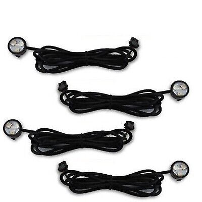 Multi-Color Changing LED Shift RGB SMD Rock Light Set of 4 Fits Jeep Truck SUV