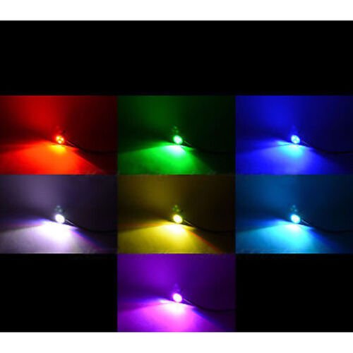 Multi-Color Changing LED Shift RGB SMD Rock Light Set of 6 Fits Jeep Truck SUV