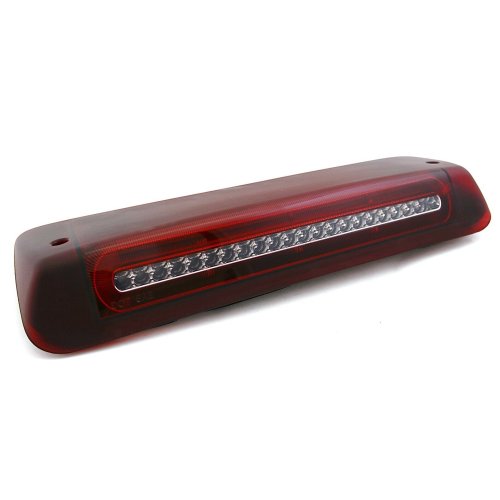 Red White LED Third Brake Reverse Light Lens Assembly For 04-08 Ford F-150 Truck