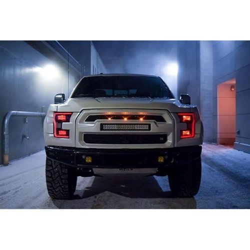 15-17 Ford F-150 RGBW LED Color Changing Headlight Accent Bars w/ Bluetooth Set