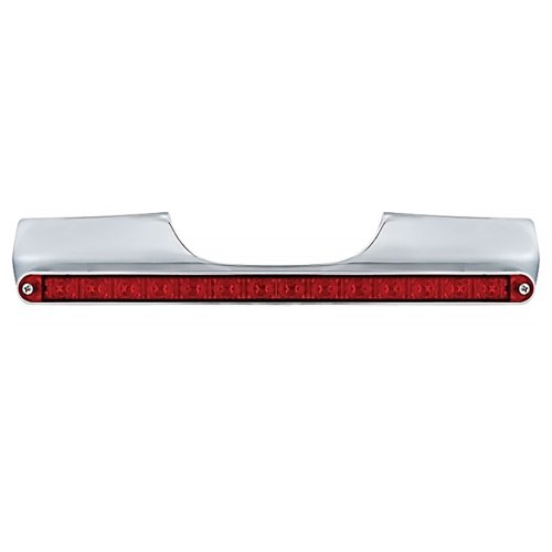 Turn Signal Bar 14 Red LED 12" Reflector Light Lens Bar For: Harley Motorcycle