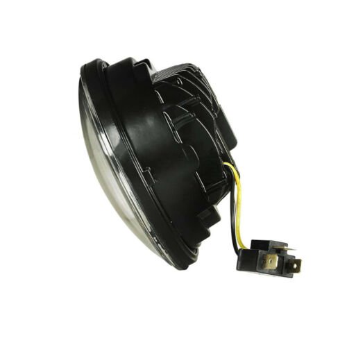 5-3/4" Motorcycle Black Projector Octane HID LED Light Bulb Headlight 4 Harley