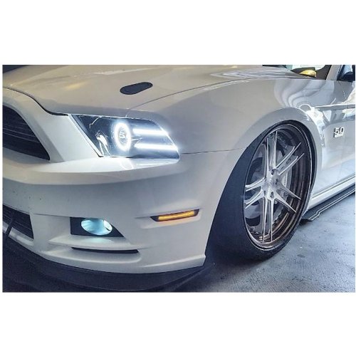 2010 - 2014 Ford Mustang Front Rear Side LED Smoked Marker Lights Diode Dynamics