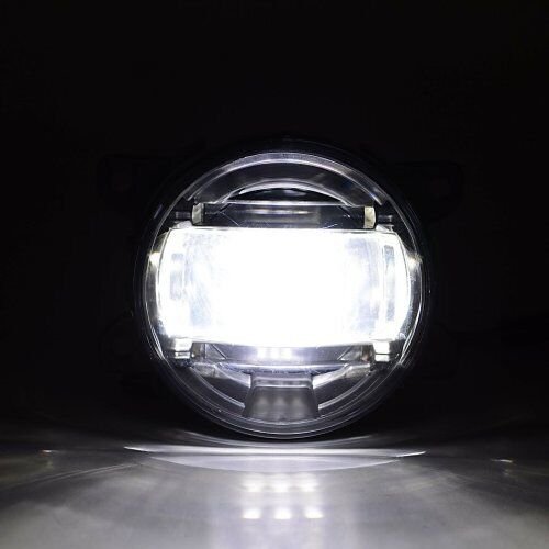 3.5" 6000K 6K White LED 30W Fog Passing Light Lamp Pair For 15-17 Jeep Renegade