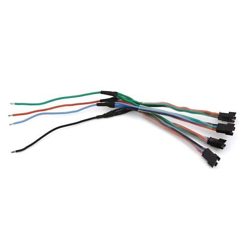 RGB SMD Color Changing Halo Strip Light Controller 4-Pin Snap Connector Splitter