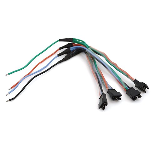 RGB SMD Color Changing Halo Strip Light Controller 4-Pin Snap Connector Splitter