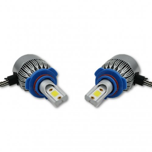 9005 C6 LED COB 6000K 35W 12V 3800 Lumens Headlight / Fog Lamp Light Bulbs Pair