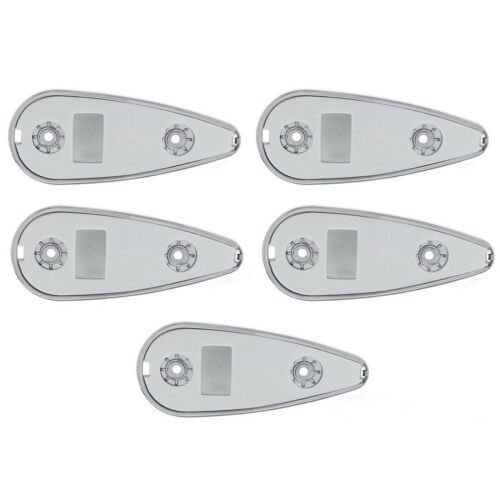 6 LED Standard Pickup Truck Cab Marker Light Amber Bulbs & Lenses Set of 5
