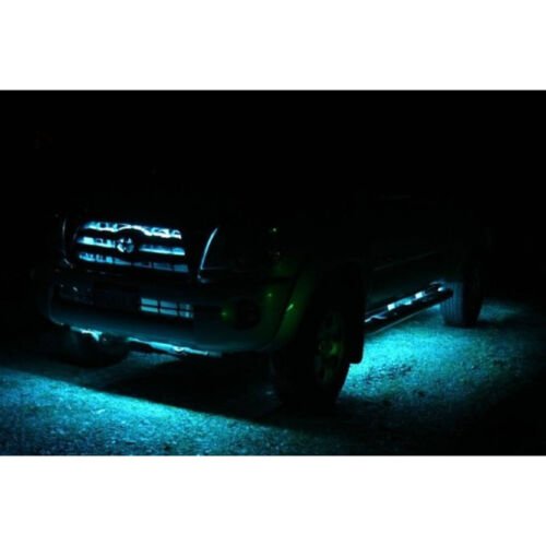 6Ft 12V RGB LED Car Interior Under Dash Trunk Stereo Sub Box Truck Bed Light 2M