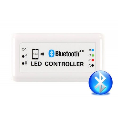 Bluetooth Cell Phone iOS Android RGB LED Color Changing Light Remote Controller