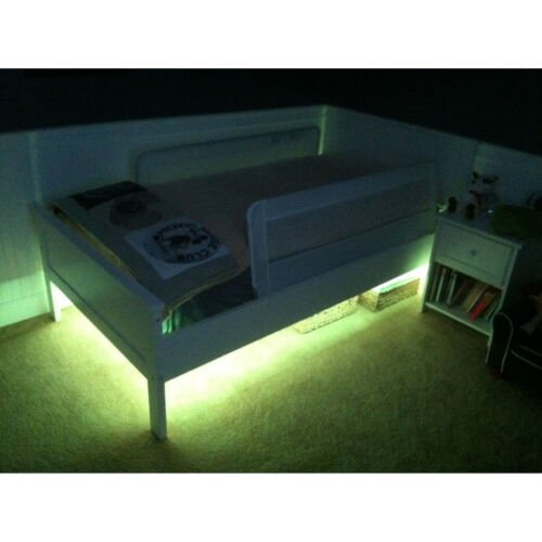 LED Night Color Light Nite Lite Baby Crib Kids Nursery Teen Bedroom Bed Room Kit