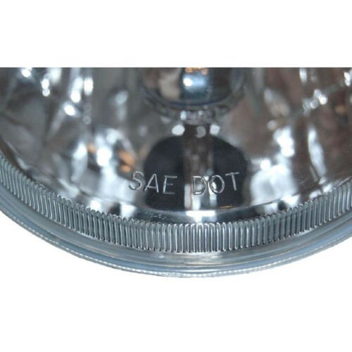 5-3/4" Crystal Halogen Headlight Headlamp 100w SW Light Bulbs Relay Harness Kit