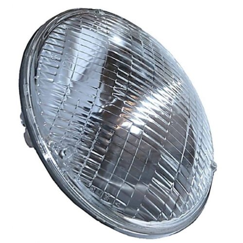 7" Sealed Beam Incandescent Glass Headlight Head Light Headlamp Bulbs Pr 12 Volt