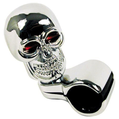 Chrome Skull Steering Wheel Spinner Suicide Brody Knob Hot Rat Rod Car/Truck/RV