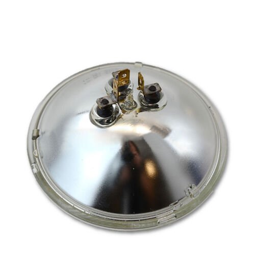 5-3/4" Sealed Beam Incandescent Glass Hi & Low Headlight Headlamp Bulbs Set of 4